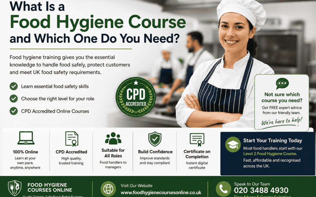 What Is a Food Hygiene Course and Which One Do You Need?