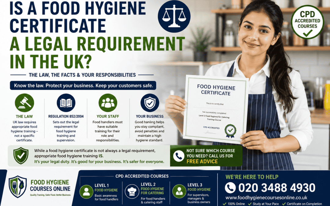 Is a Food Hygiene Certificate a Legal Requirement in the UK?
