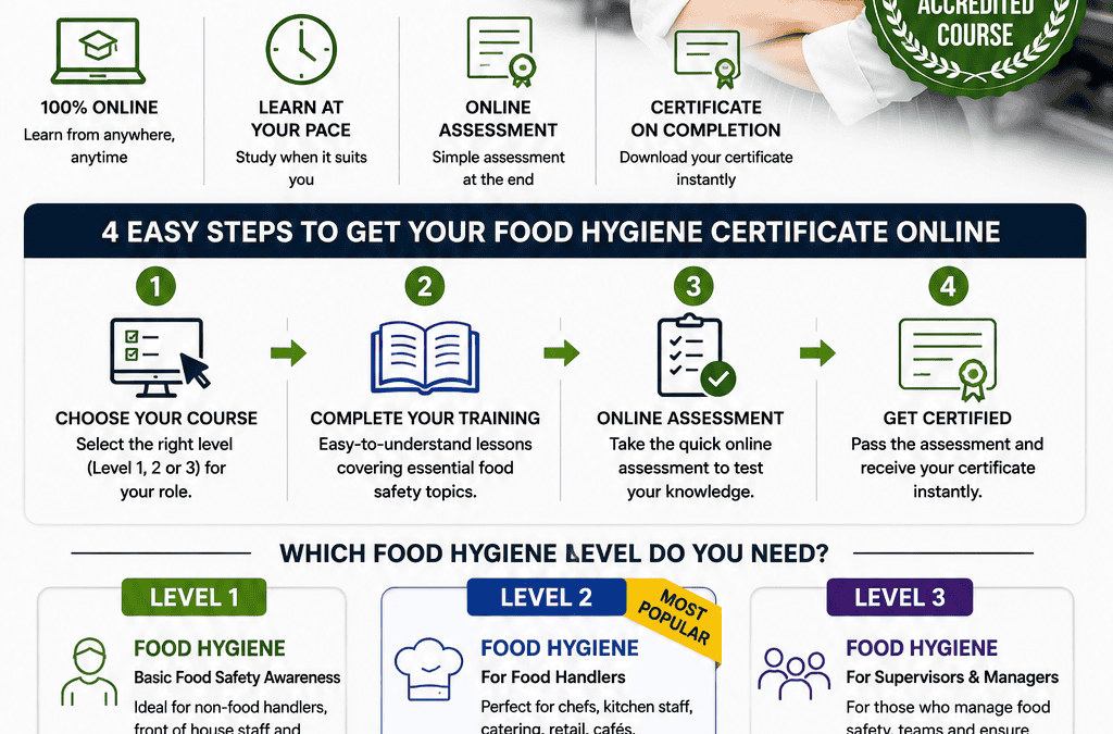 How to Get a Food Hygiene Certificate Online in the UK | Complete Guide