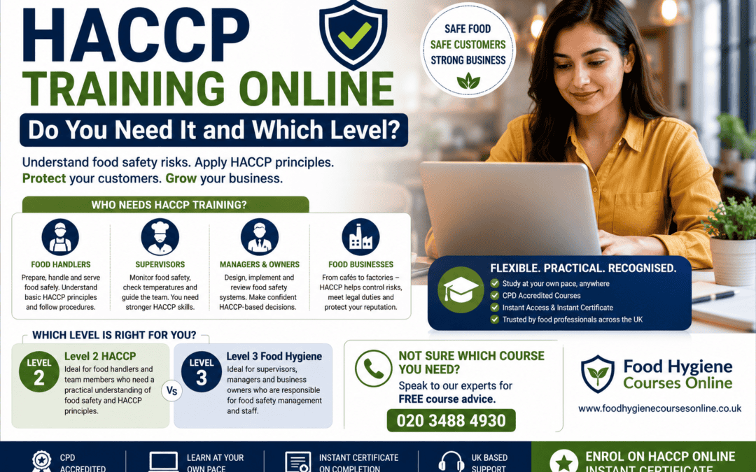 HACCP Training Online: Do You Need It and Which Level?