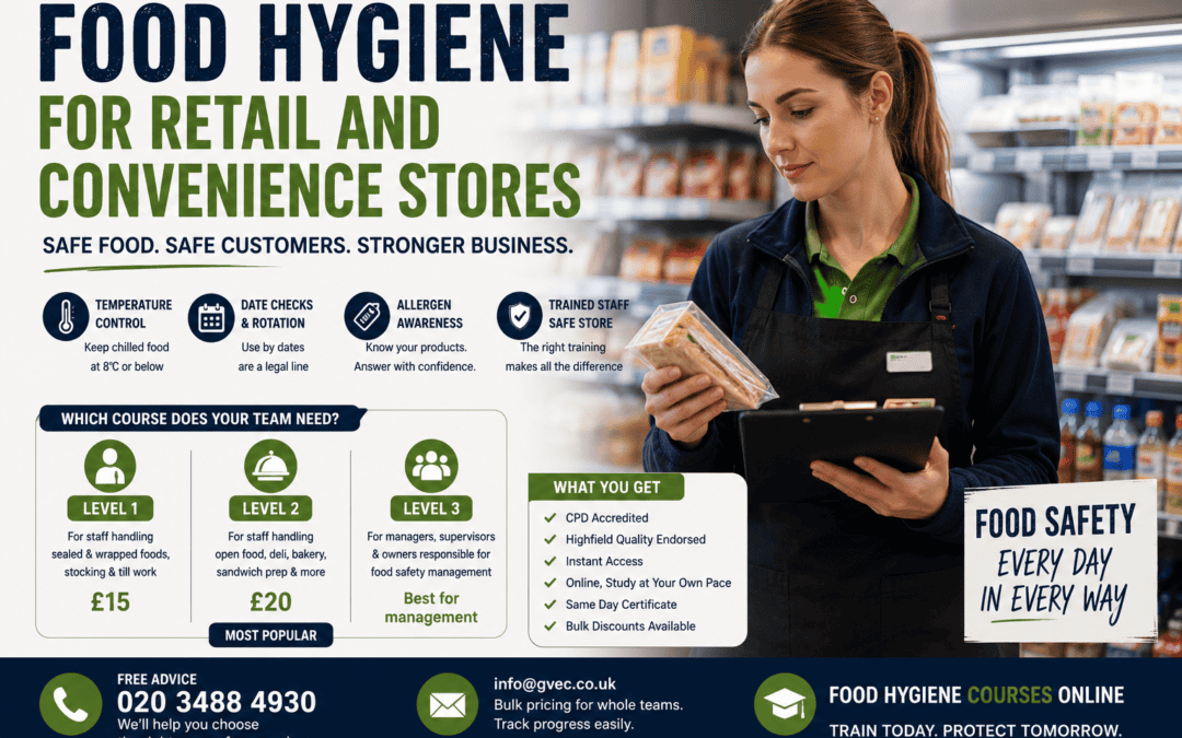 Food Hygiene for Retail and Convenience Stores